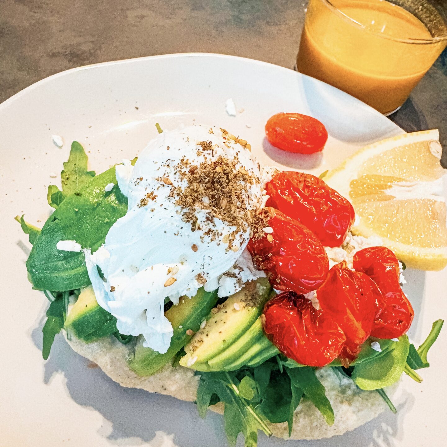 Hummus Toast