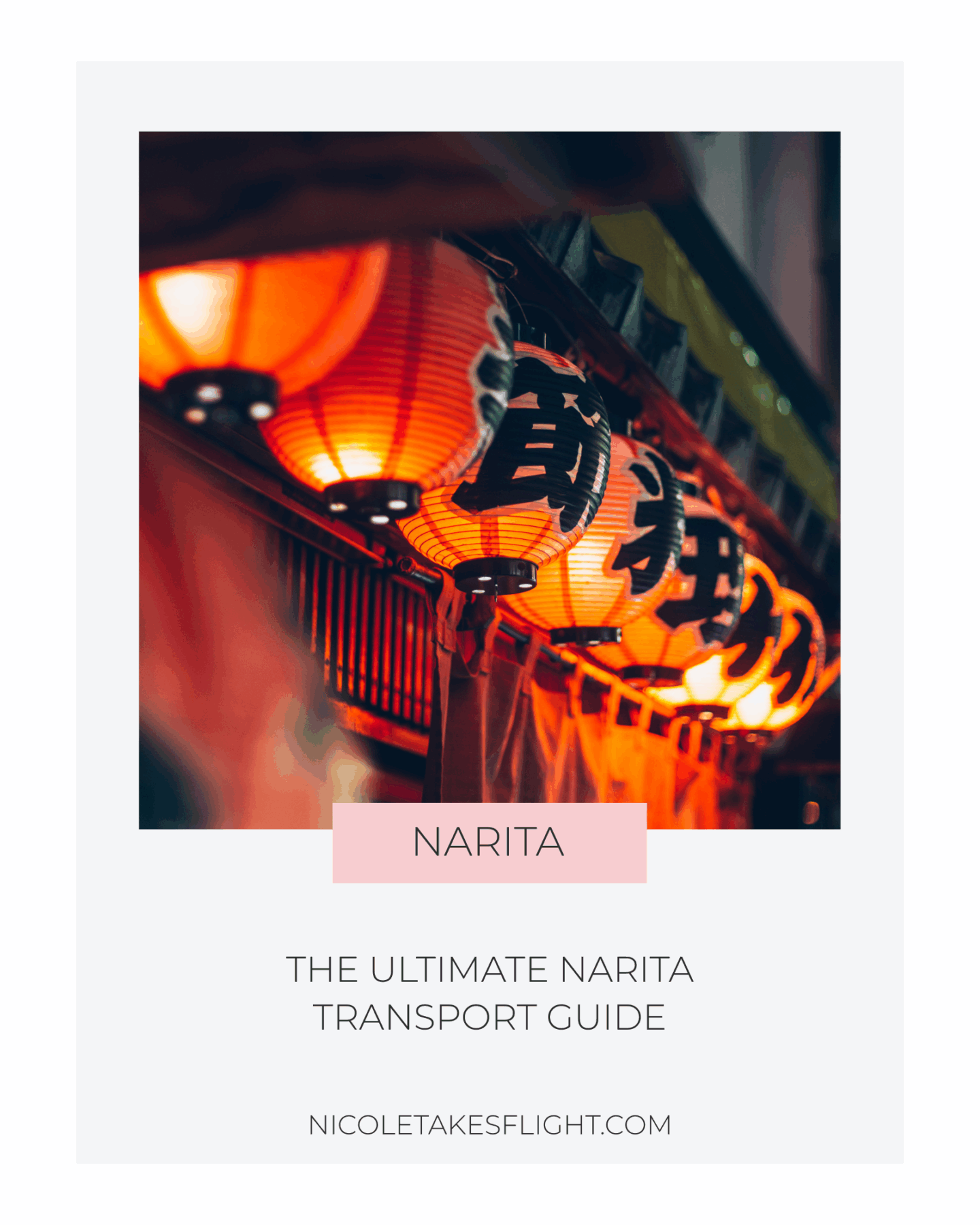 NARITA TRANSPORT GUIDE