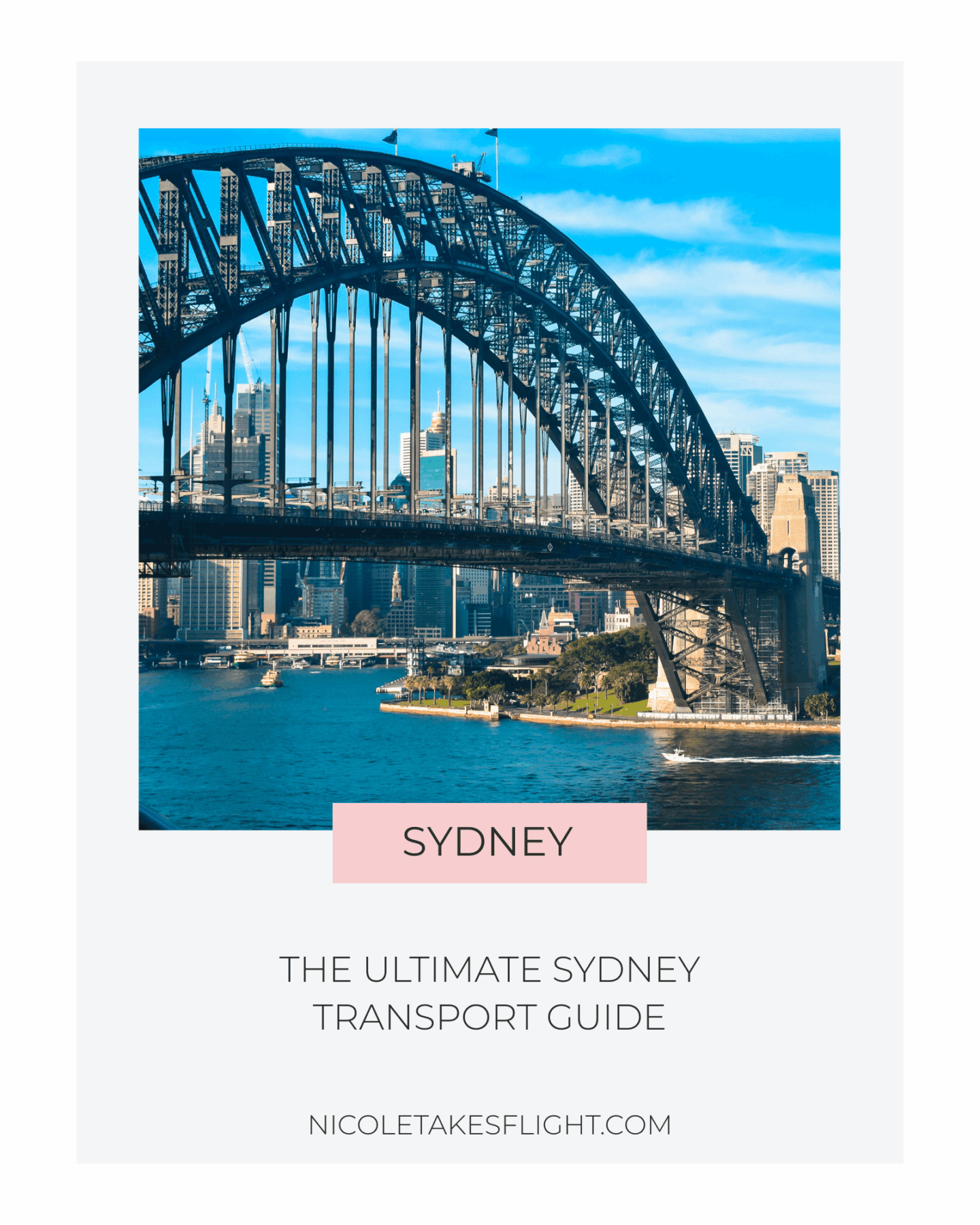 SYDNEY TRANSPORT GUIDE