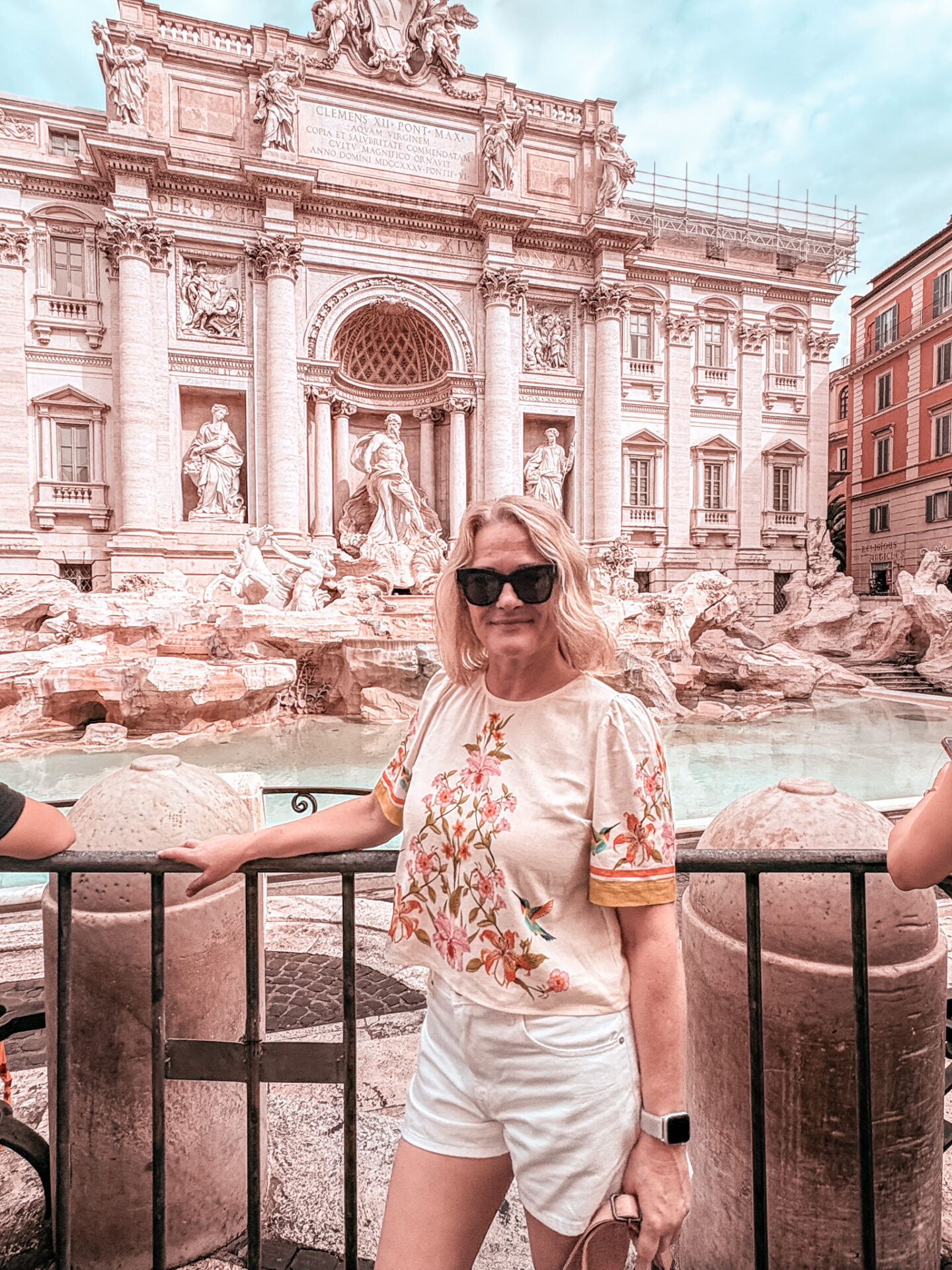 Nicole at Fontani di Trevi