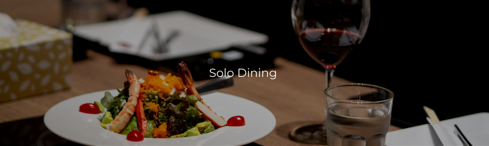 Solo Dining Header