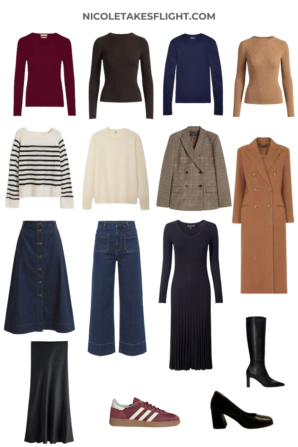 Paris Travel Basic Capsule Wardrobe