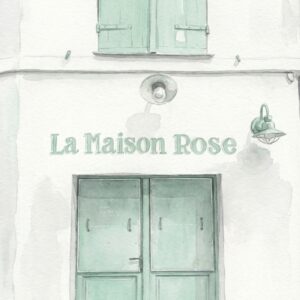 La Maison Rose Façade