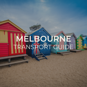 MELBOURNE Transport Guide Cover