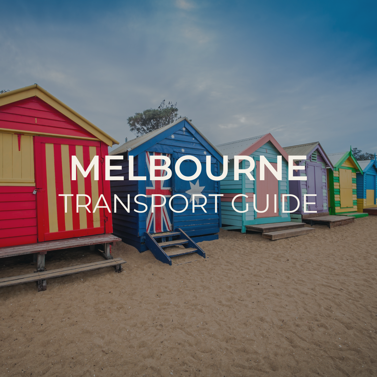 MELBOURNE Transport Guide Cover